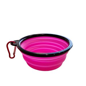 Πιατάκι πτυσσόμενο 400ml - Ροζ