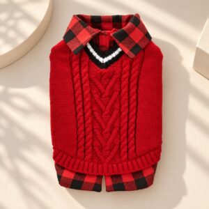 Πουλόβερ Knit Gentleman - Κόκκινο