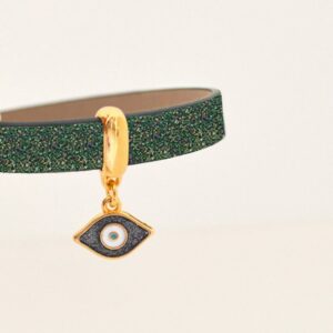 Glitter Choker Eye – Μαύρο