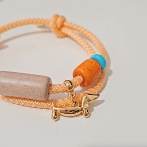 Adjustable Peach Cord - Σομόν