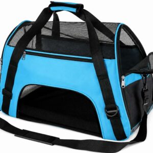 Τσάντα Μεταφοράς Μονόχρωμη V 50x23x34cm - Γαλάζιο